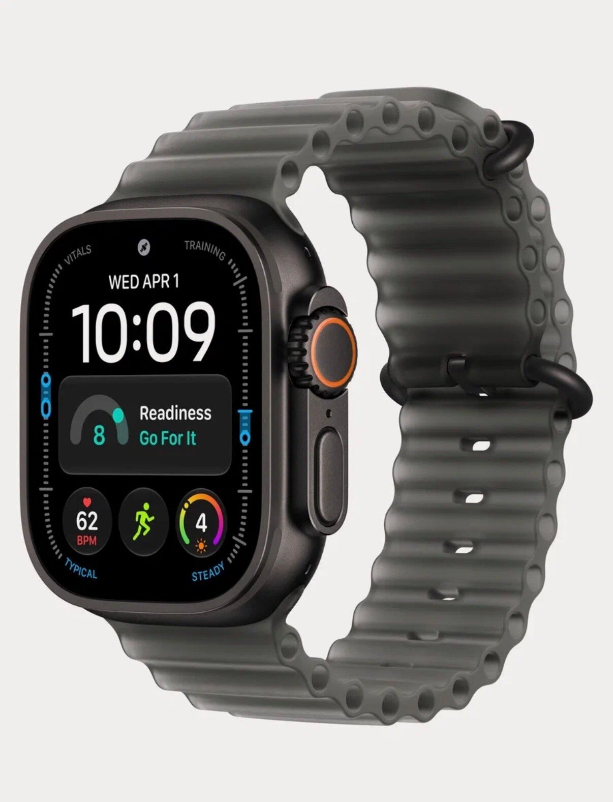 Смарт-часы Apple Watch Ultra 4 49 mm Black Ocean Band 2026, черный (MJAY4)