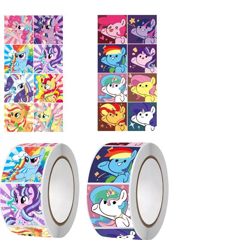 My Little Pony 2-набор стикеров с квадратными и маленькими квадратными формами