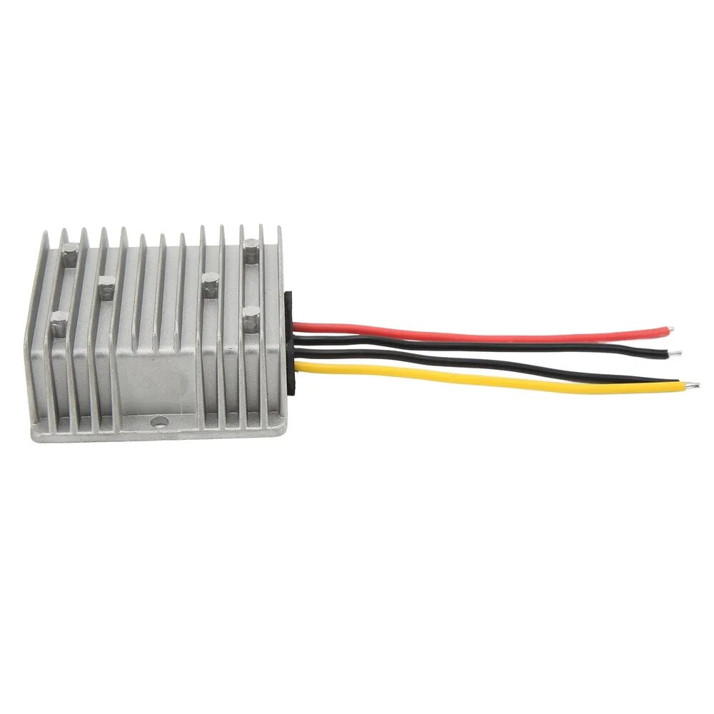 Преобразователь постоянного тока DC-DC 12V (9-14V) в 15V 10A, 150Вт, водонепроницаемый, алюминиевый корпус, с защитой, многоцветный