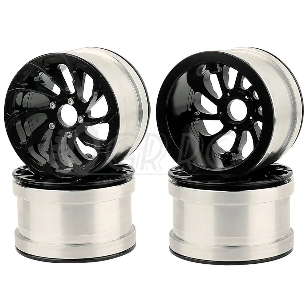 Колесные диски Axial Wraith 2.2" Black 4шт
