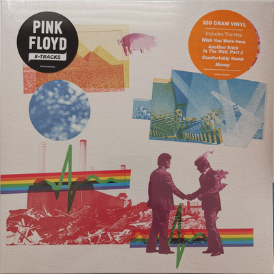 Pink Floyd - 8-Tracks, 1xLP, BLACK LP