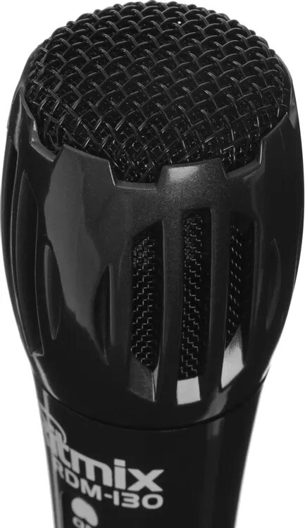Микрофон Ritmix RDM-130, черный