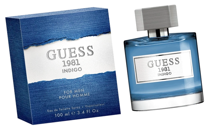 Гесс 1981 Индиго мужские туалетная вода для мужчин 100 мл - Guess Indigo For Men