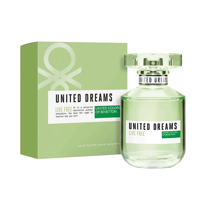 Benetton United Dreams Live Free парфюм 50 мл для женщин - Юнайтед Дримс Фри Лайф