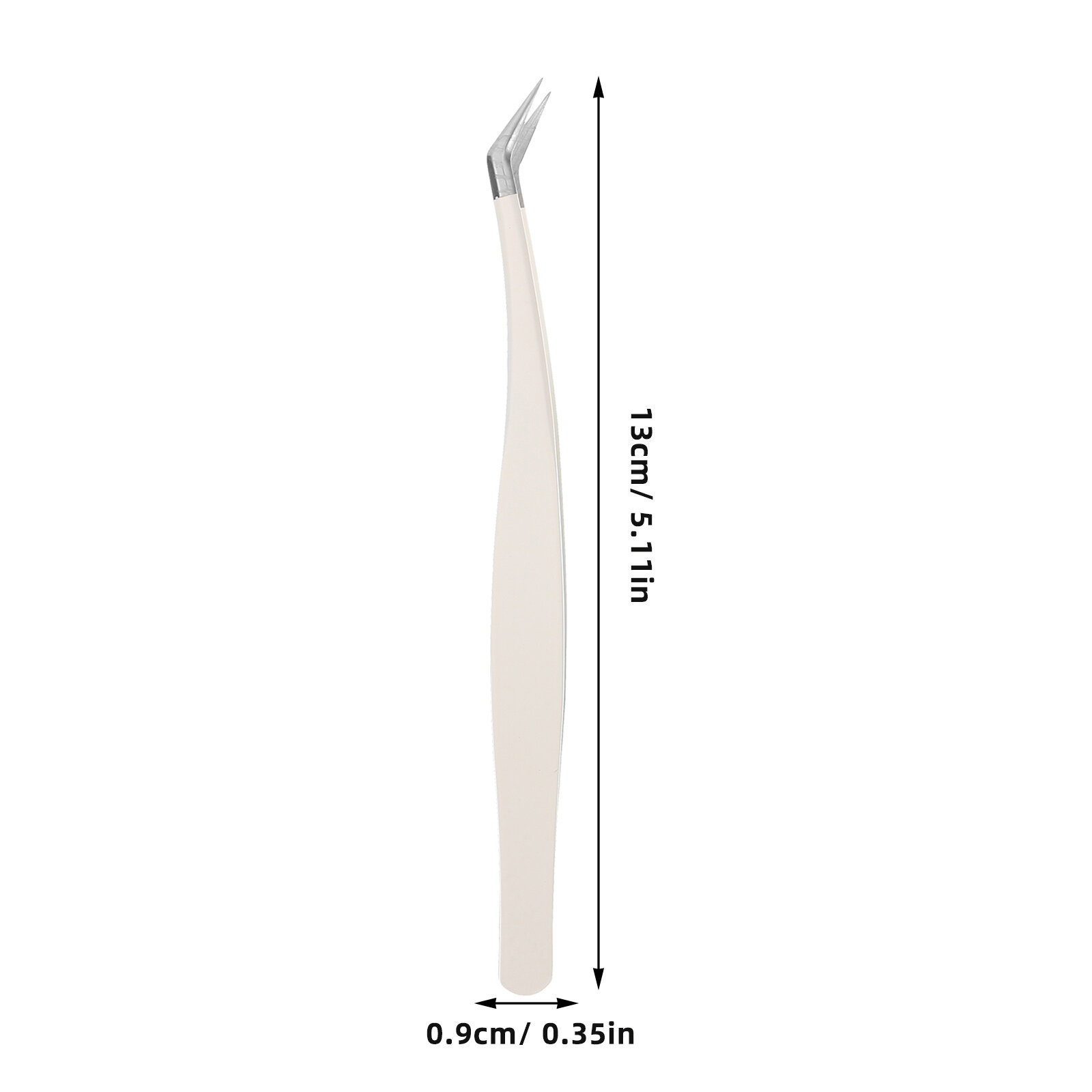 Набор Щипцов Для Накладных Ресниц 1 Шт Профессиональные Инструменты Для Наращивания Ресниц 13.00X0.90X0.50CM