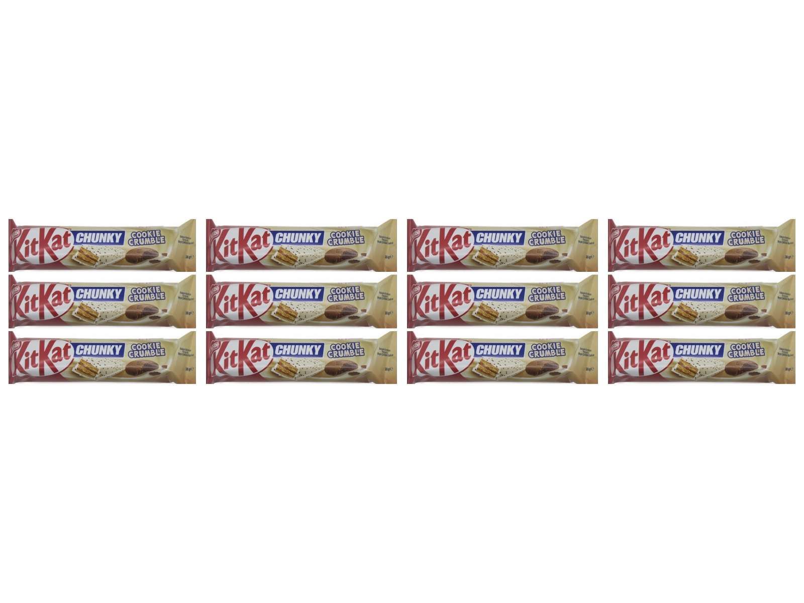 KitKat Батончик Chunky Cookie Crumble, 38 г, 12 шт.