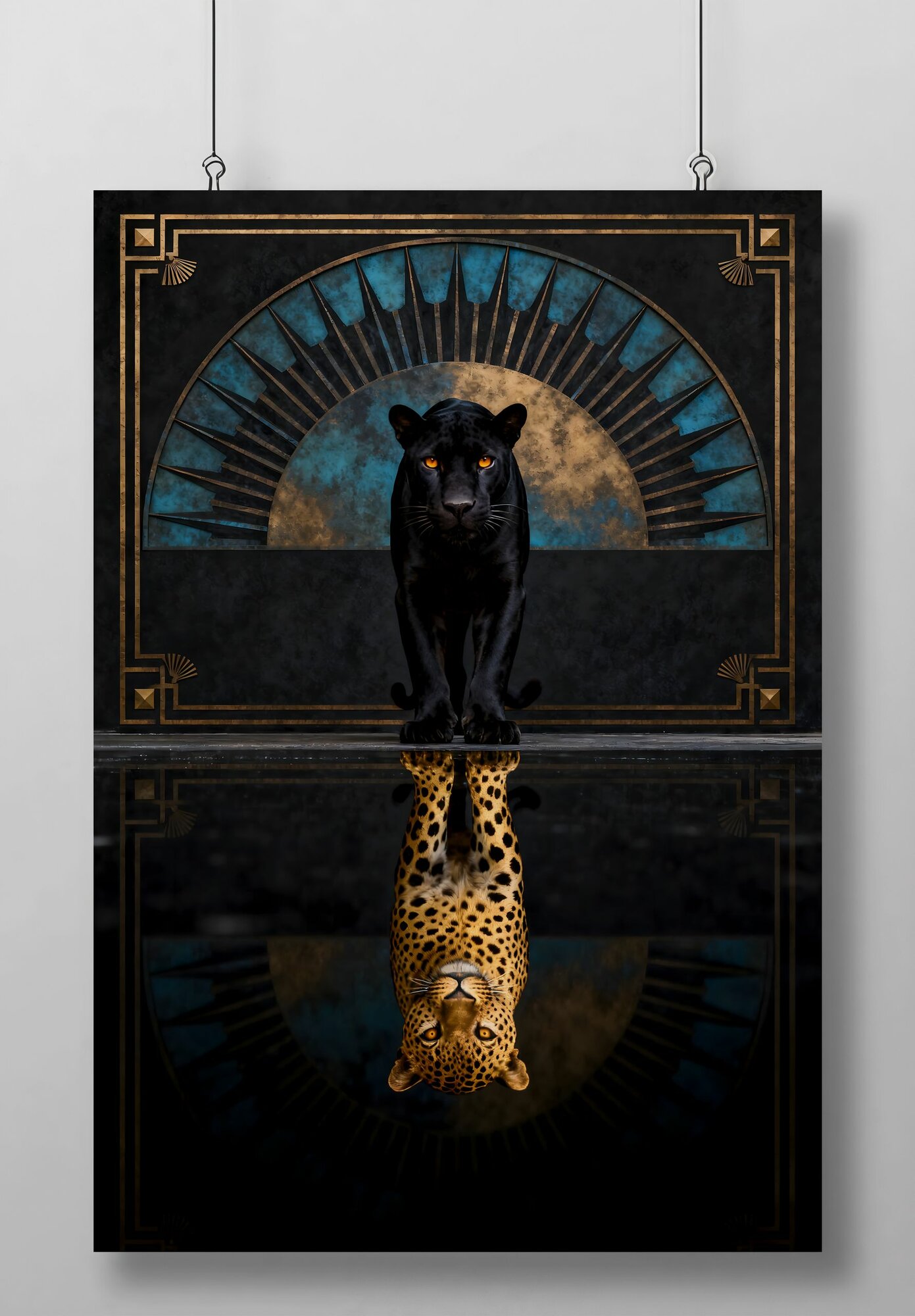Постер/Плакат Черная Пантера Роскошь (Black Panther Luxury)