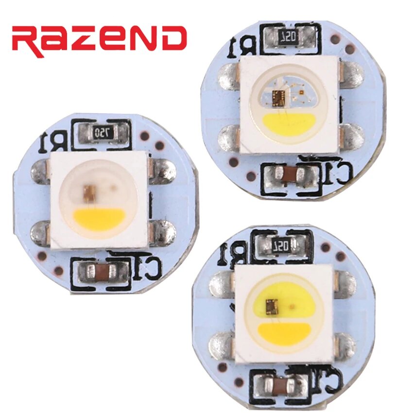 RGBW адресable светодиодная лента RAZEND SK6812 RGBWW Board, 10pcs