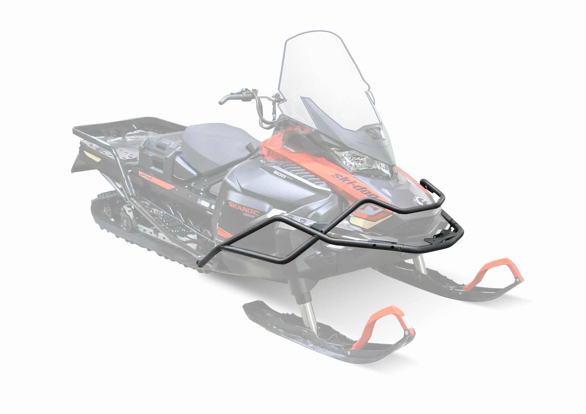 Бампер передний сталь с боковой защитой для снегохода BRP Ski-doo Skandic SWT (G4 WIDE 20") 2021-/БРП Скай-ду Скандик
