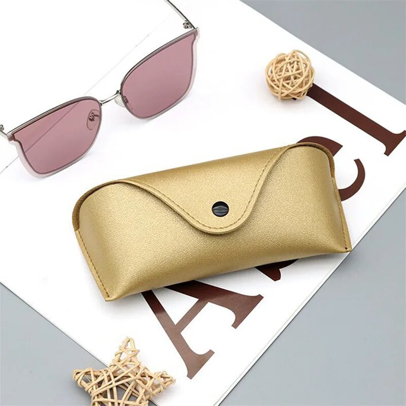Чехол для очков из искусственной кожи, Gold B