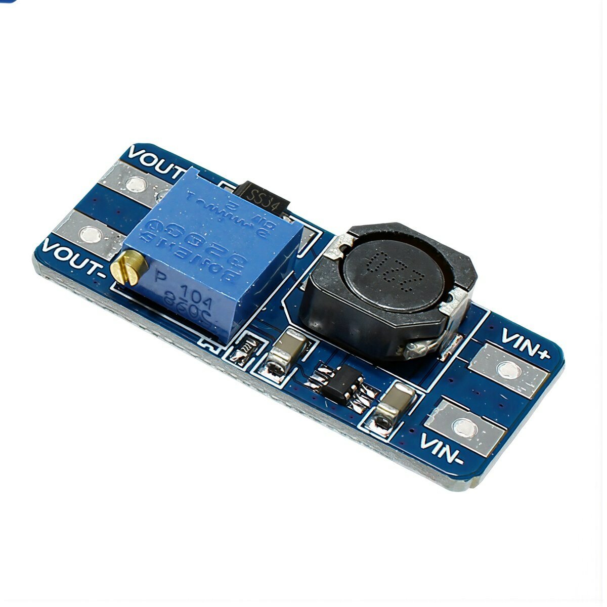 Компонент для Arduino и самодельных проектов плата повышения напряжения 2A вход 2-24В выход 5 9 12 28В регулируемый повышающий DC-DC модуль питания