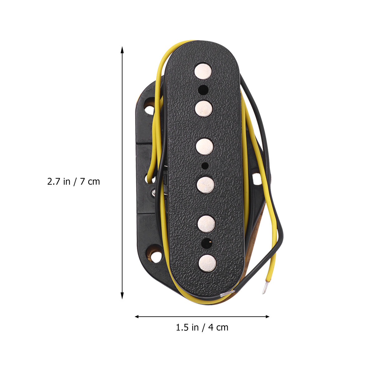 2 Шт Двойные Катушки Для Гитары Типа TL Черного Цвета 7.00X4.00X2.00Cm
