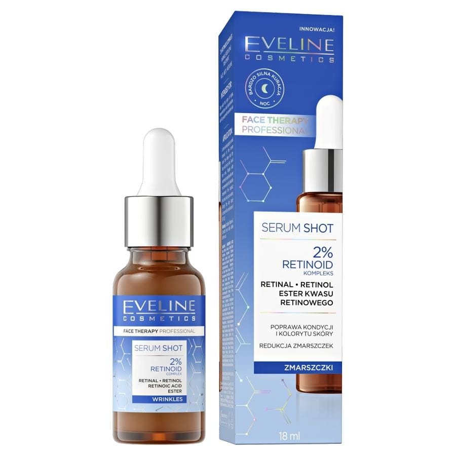 Сыворотка для ухода за кожей Eveline Cosmetics Face Therapy Professional Serum Shot, 2% ретиноид, 18 мл