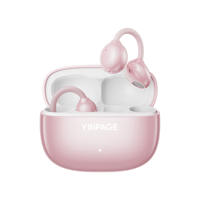 Yinbeiqi ClipLite 2026 Клип-он ИИ Bluetooth костная проводимость открытые наушники для спорта с шумоподавлением и