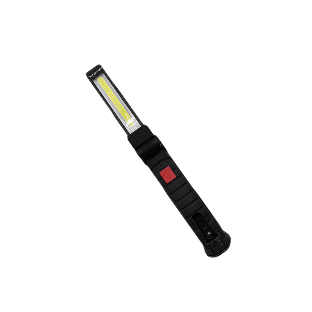 Фонарь С Подзарядкой Usb Cob 360 Градусов Вращения Для Ремонта Автомобилей Размер S Черный