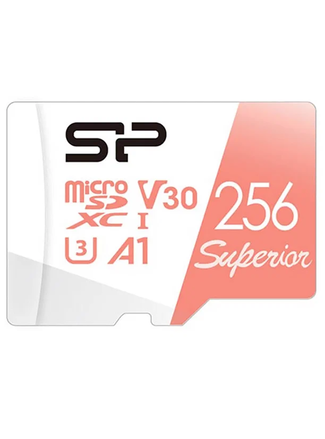 Карта памяти Silicon Power 256 ГБ Superior, MicroSD, A1, V30 (SP256GBSTXDV3V20)