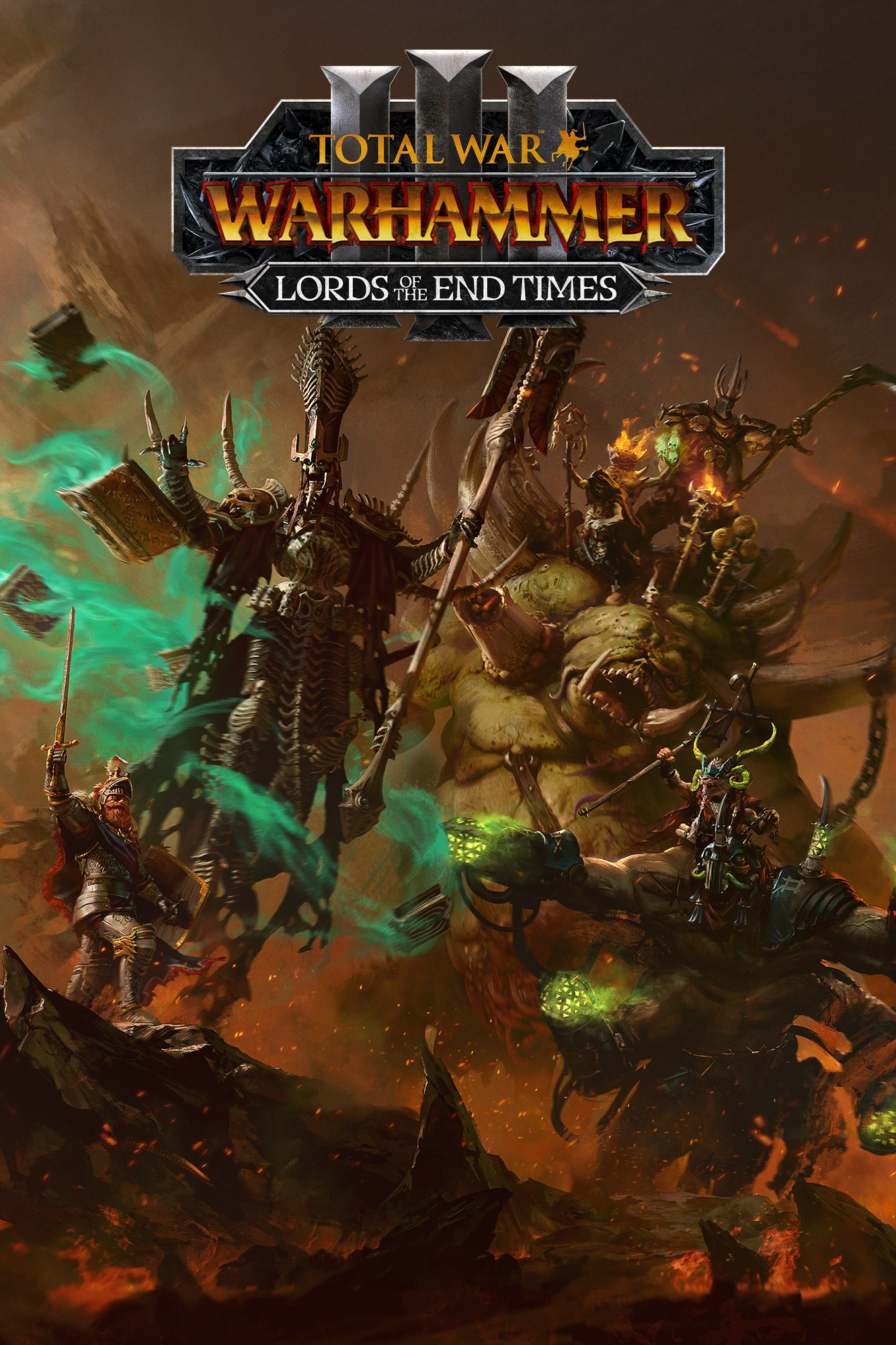 Дополнение для Total War: WARHAMMER III – Lords of the End Times , цифровой ключ для PC(ПК), Русский язык, Steam