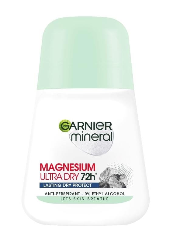 Дезодорант Garnier Mineral Magnesium Ultra Dry, ролл-он, 50 мл