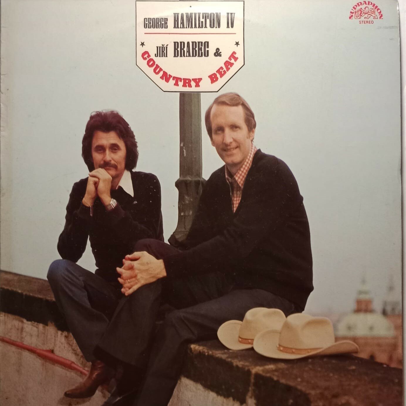 George Hamilton IV, Jiri Brabec & Country Beat (1LP Supraphon, Чехословакия 1983, EX/EX)