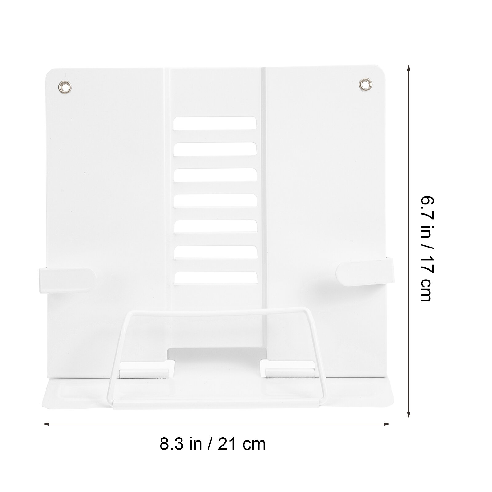 Держатель Для Кулинарных Книг С Подстройкой Угла 21x20 Cm Белый