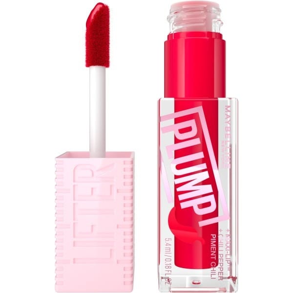 Блеск для губ Maybelline New York Lifter Plump, № 004 red flag, 5.4 мл