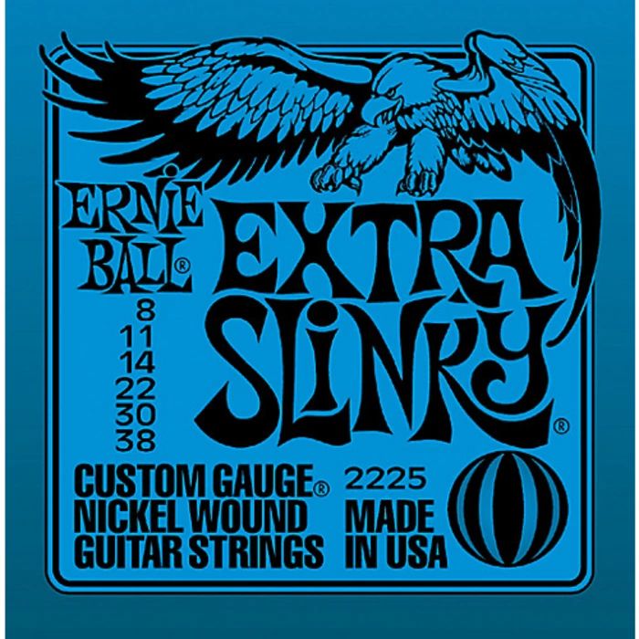 Ernie Ball 2225 Комплект струн для 6-струнной электрогитары 8-38