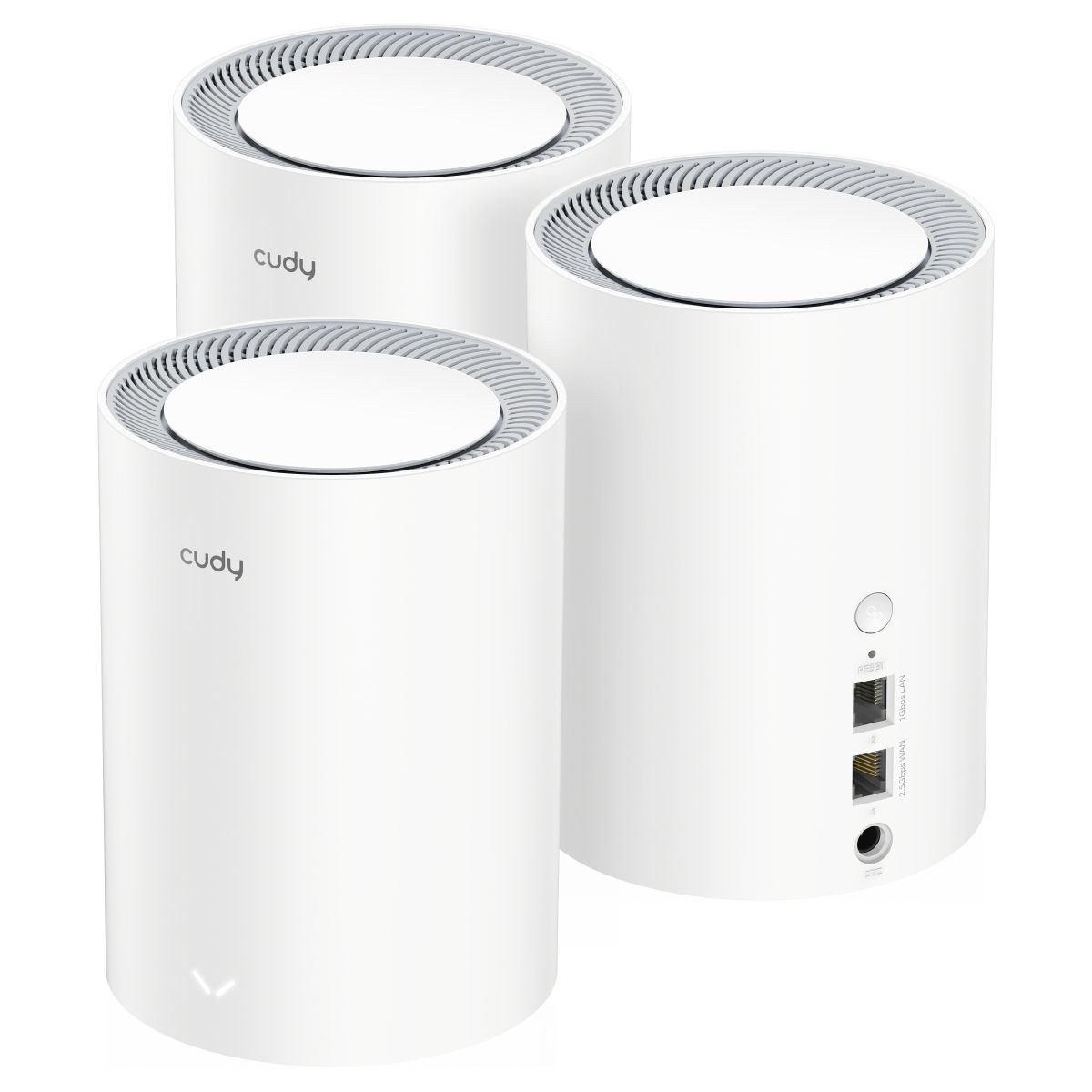 Система Mesh Cudy AX3000 (M3000(3-Pack)) белый, Wi-Fi 6 Mesh 2.5G Solution 3-Pack, Dual-Band