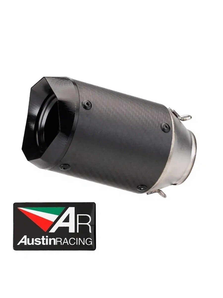 Выхлопная система Slip-On в стиле Austin Racing Глушитель мотоцикла Карбон / Нержавеющая сталь 6 вариантов