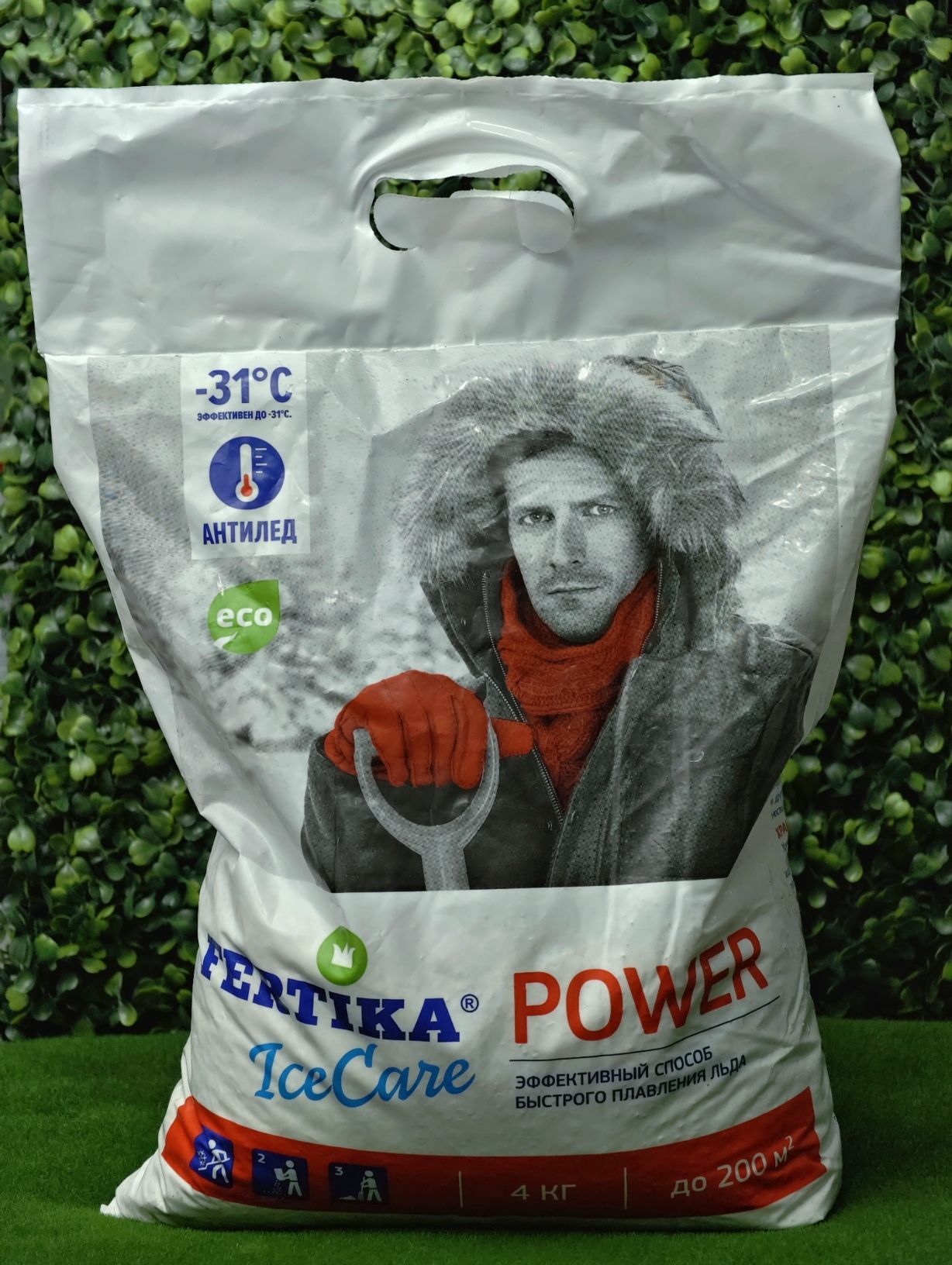 Противогололёдное средство Антилед Ice Care Power, 4 кг.