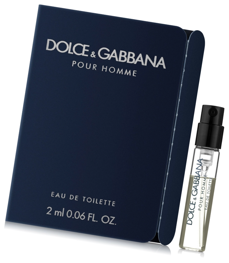 Туалетная вода Дольче Габбана Пур Хом мужская 2 мл пробник - D&G Pour Homme Eau De Toilette миниатюра