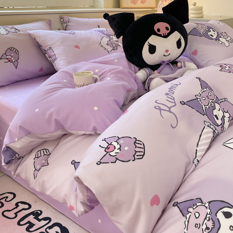 Sanrio Постельное белье конверт Куроми комплект 1 предмет покрывало 180x220 см