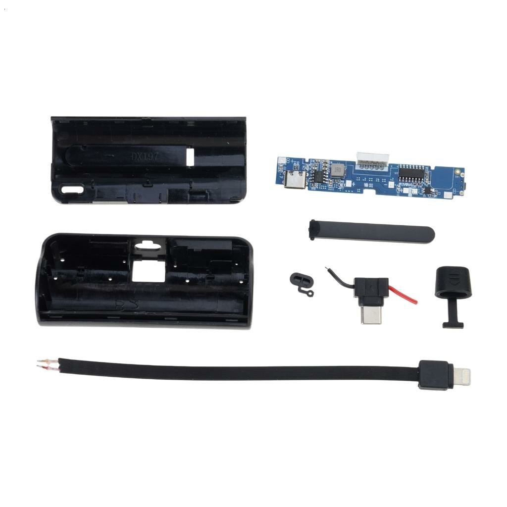 Корпус пауэрбанка 22.5W Type-C, Черный