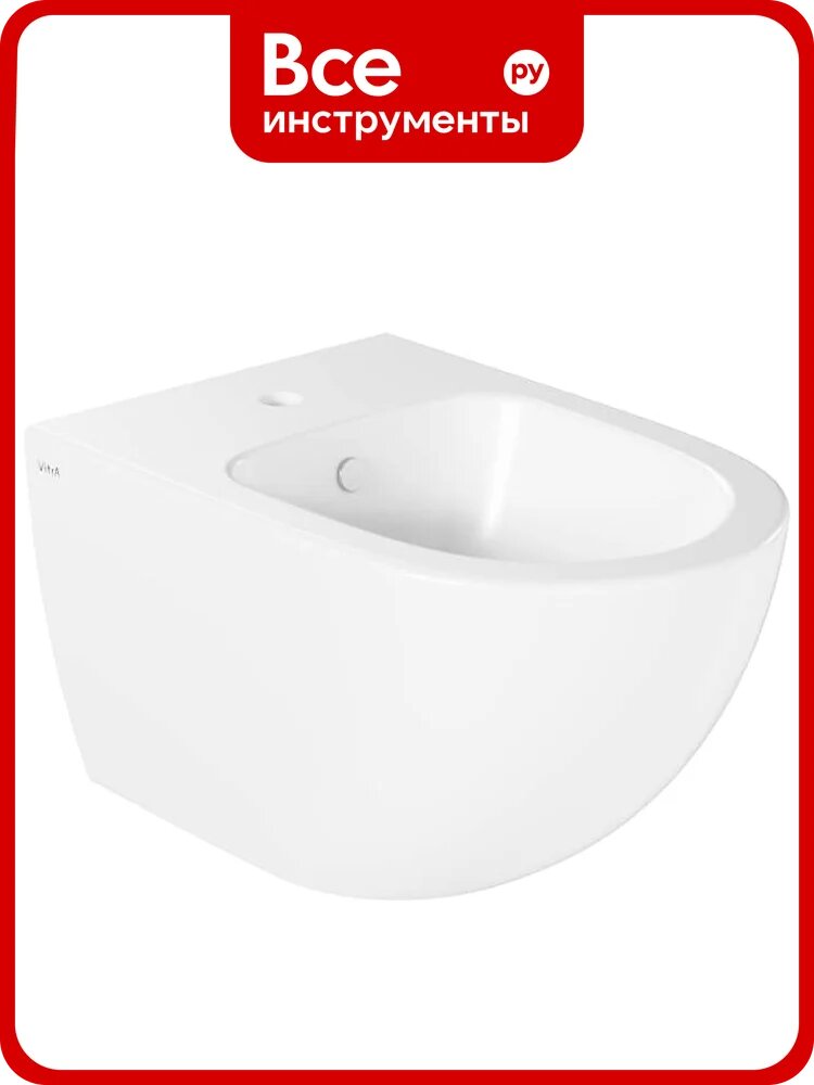 Биде подвесное Vitra Sento б/бок. отв, белый 4338B003-1046