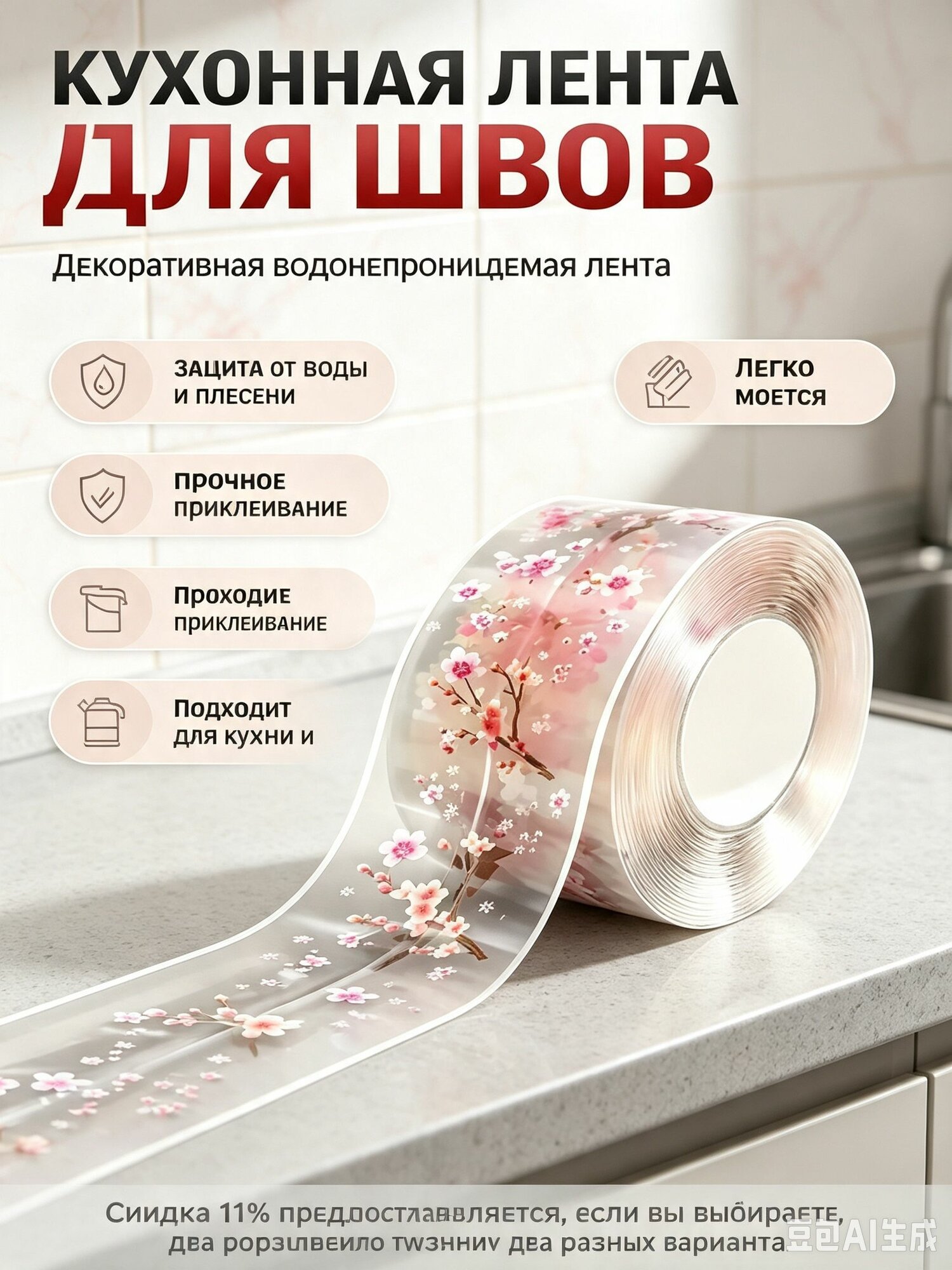 Бордюрная лента 45 мм 3 м, 2 шт