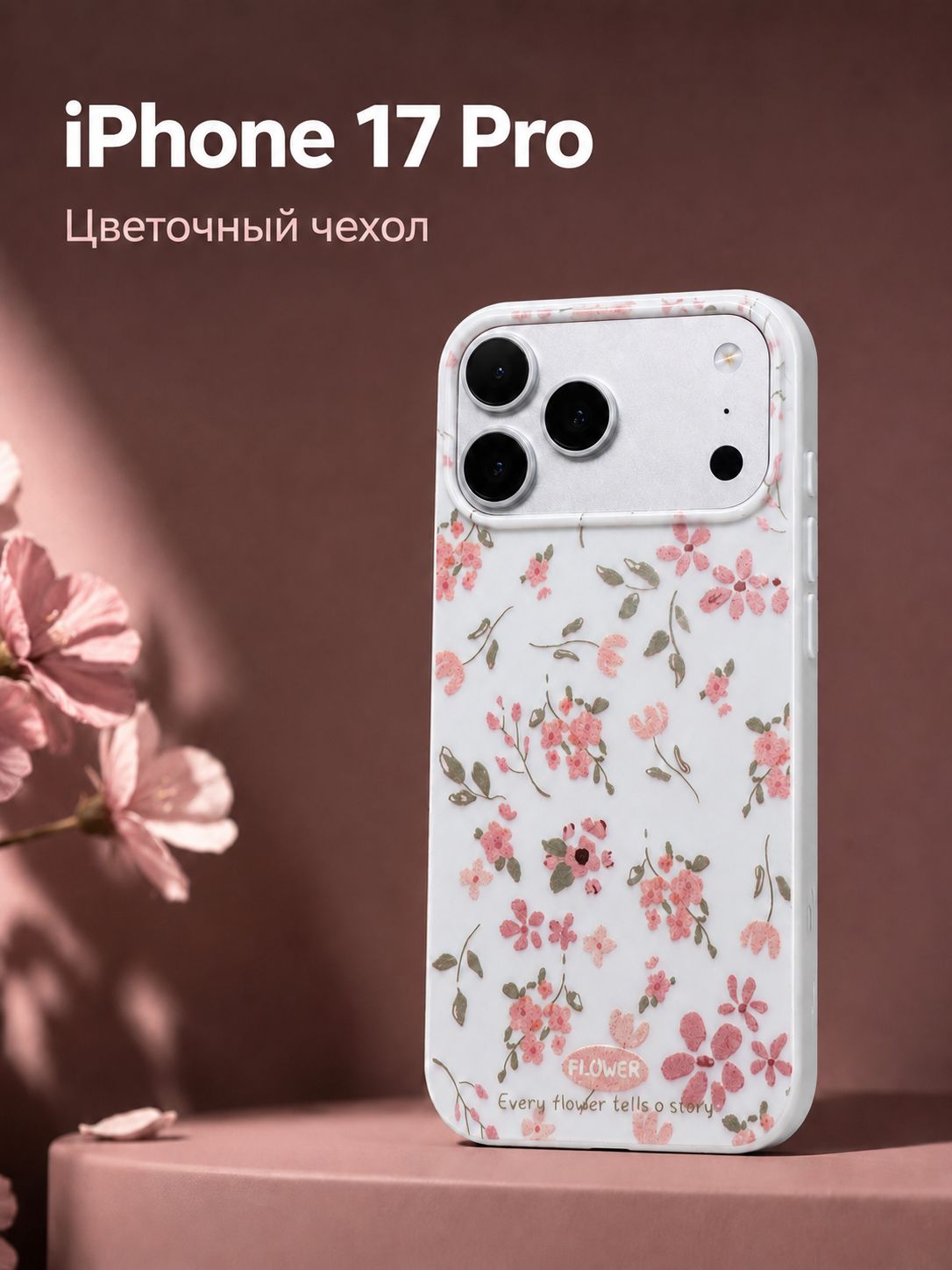 Чехол на Айфон 17 Про / 18 Про (Apple iPhone 17 Pro / 18 Pro)