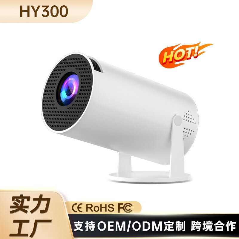 Умный мини-проектор 3326 с Android, портативный HD проектор с Bluetooth, беспроводное дублирование экрана, штекер UK