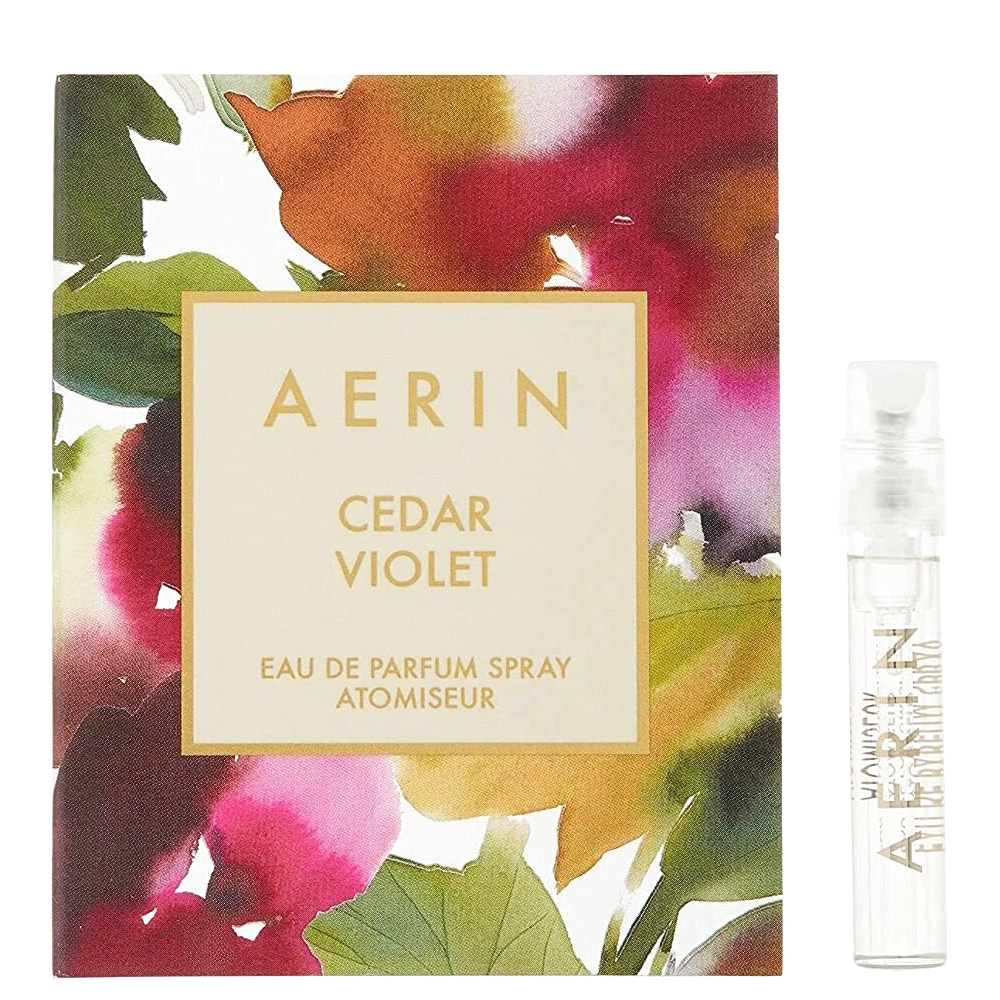 Парфюмерная вода Aerin Cedar Violet пробник 1.5 / Аерин Кедр Фиалка миниатюра / Сэмпл для знакомства с ароматом