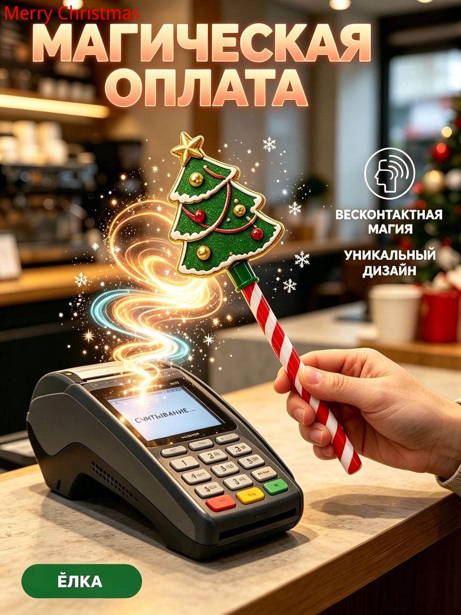 Волшебная палочка для оплаты картой, Артикул: 5891257586, Цвет: A