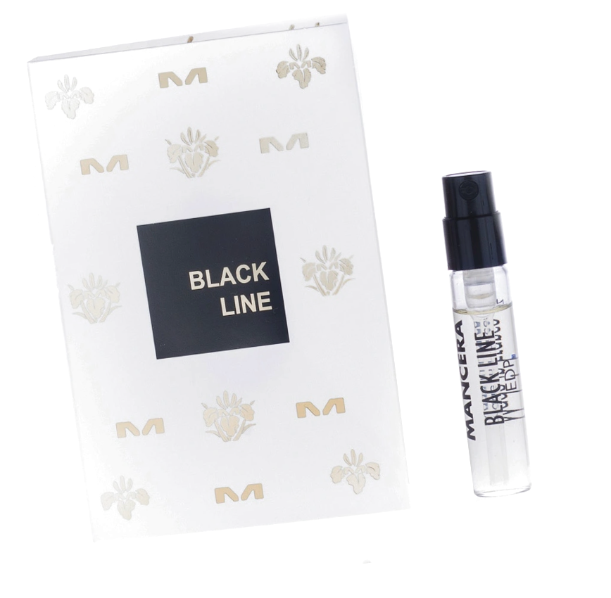 Стойкий аромат Mancera Black Line пробник 2 / Парфюмерная вода Мансера Блэк Лайн миниатюра / Сэмпл парфюма
