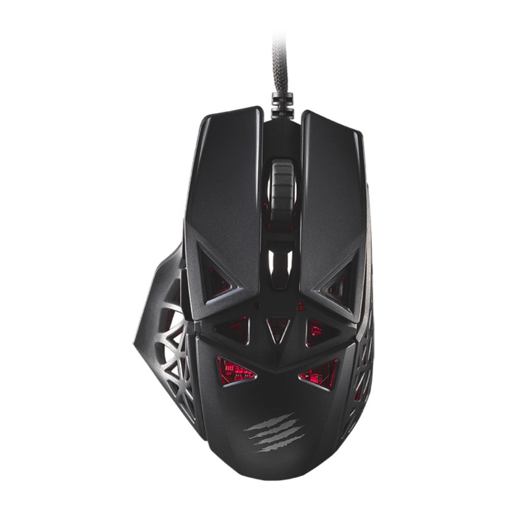 Mad Catz M.O.J.O. M1 Игровая мышь чёрная (PMW3360, Mad Catz DAKOTA Switch, USB, 6 кнопок, 12000 dpi, RGB подсветка)