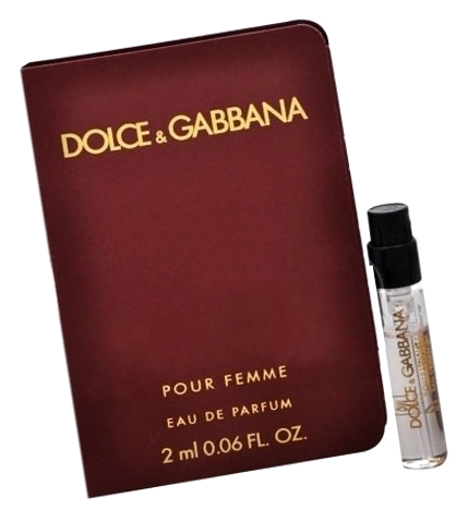 Проба аромата Dolce Gabbana Dolce And Gabbana Pour Femme 2 / Парфюмерная вода Дольче Габбана Дольче Энд Габбан Пур Фам 2012 миниатюра