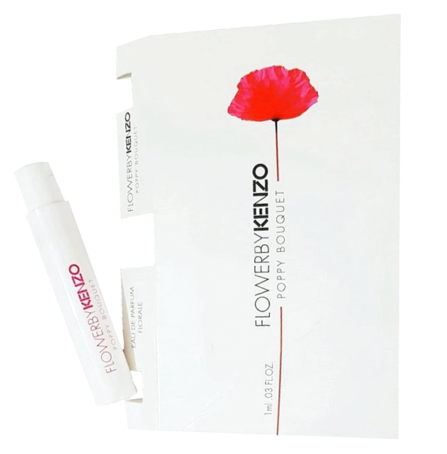 Парфюм в миниатюре: Парфюмерная вода Kenzo Flower Poppy Bouquet пробник 1 / Кензо Флеуер Поппи Букет сэмпл