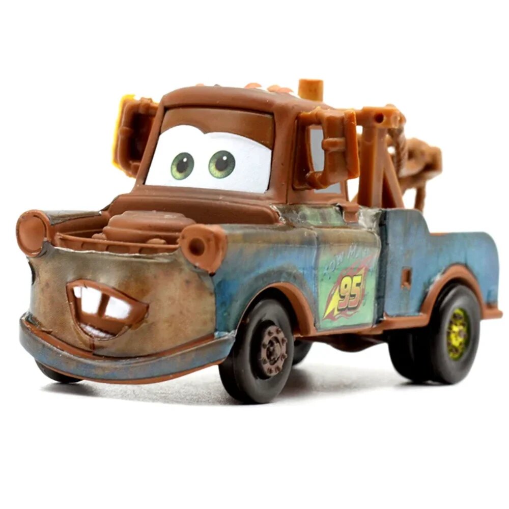 Металлические модели машин Pixar Cars Молния МакКуин и Филмор 52TOYS 1:55 Ban Ya