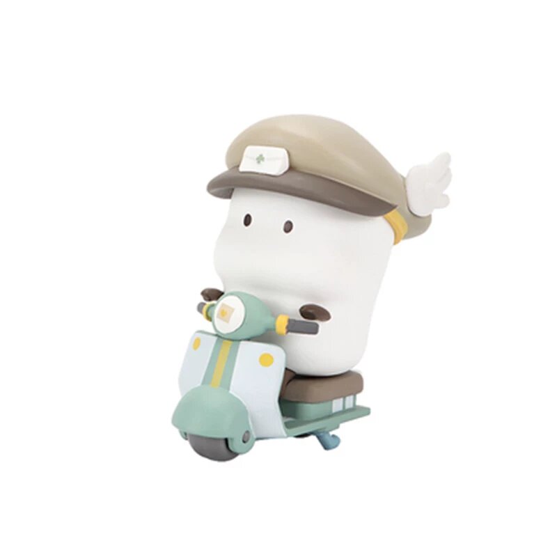 Коробка-сюрприз MINISO Planet TUTU Car Series, фигурка Mailman Tutu, коллекционная игрушка, распакованная коробка