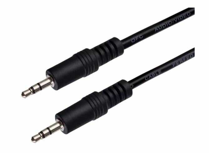 Кабель PERFEO Jack 3.5 mm вилка - Jack 3.5 mm вилка, 1.5 мeters (J2102)