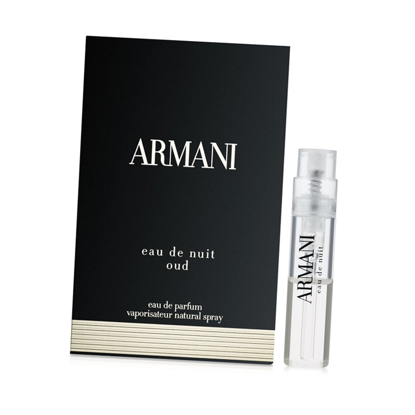 Парфюмерная вода Giorgio Armani Armani Eau De Nuit Oud мини-формат / Пробник аромата Джорджио Армани Армани О Де Нуит Уд 1.2