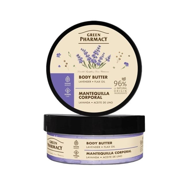 Масло для тела Green Pharmacy лаванда и льняное масло, 200 мл