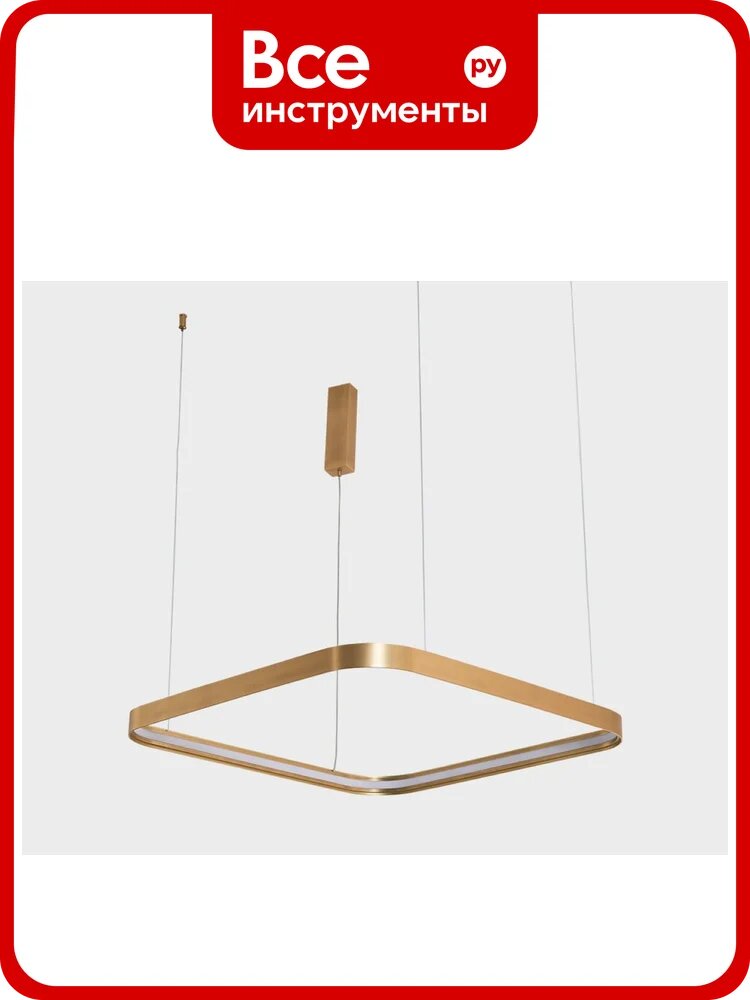 Подвесной светодиодный светильник Italline IT013-6024 gold 3000K