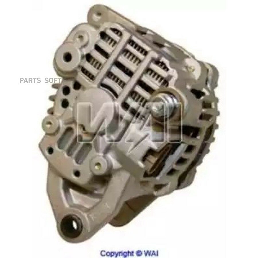 Генератор (новый) Mitsubishi Galant 2.4L от официального дистрибьютора, WAI, артикул 13898N