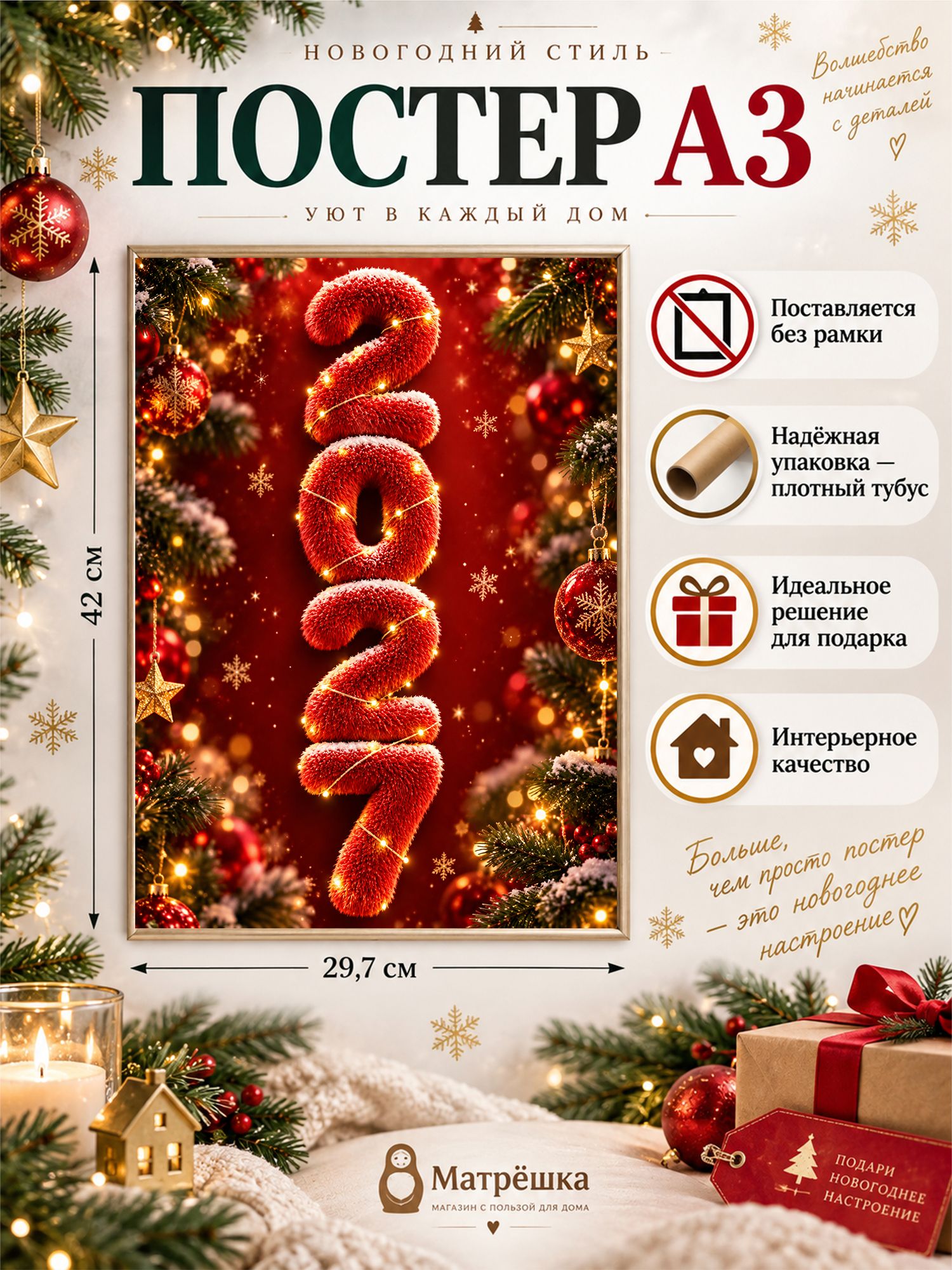 Постер " С Новым Годом " 2027